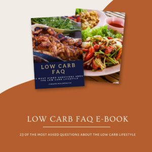 low carb questions answered e-book