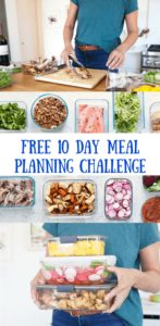 free meal planning challenge
