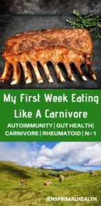 eating like a carnivore
