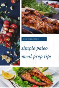 simple paleo meal prep tips