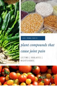 plant compounds that cause joint pain