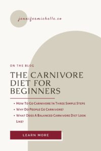 the carnivore diet for beginners jennifermichelle.co