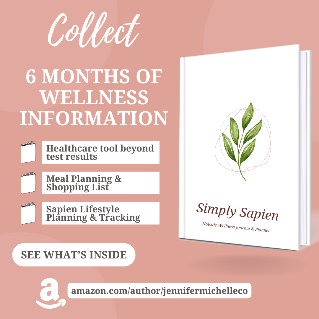 simply sapien holistic wellness journal and planner